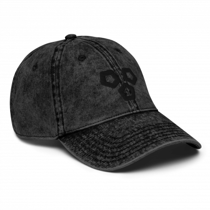 Vintage Cotton Twill Cap (Dark Mode) - Image 9